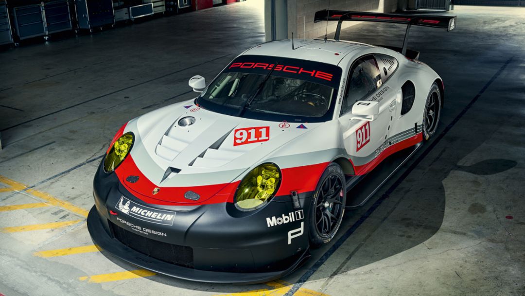 911 RSR (991) 2017 model, 2016, Porsche AG