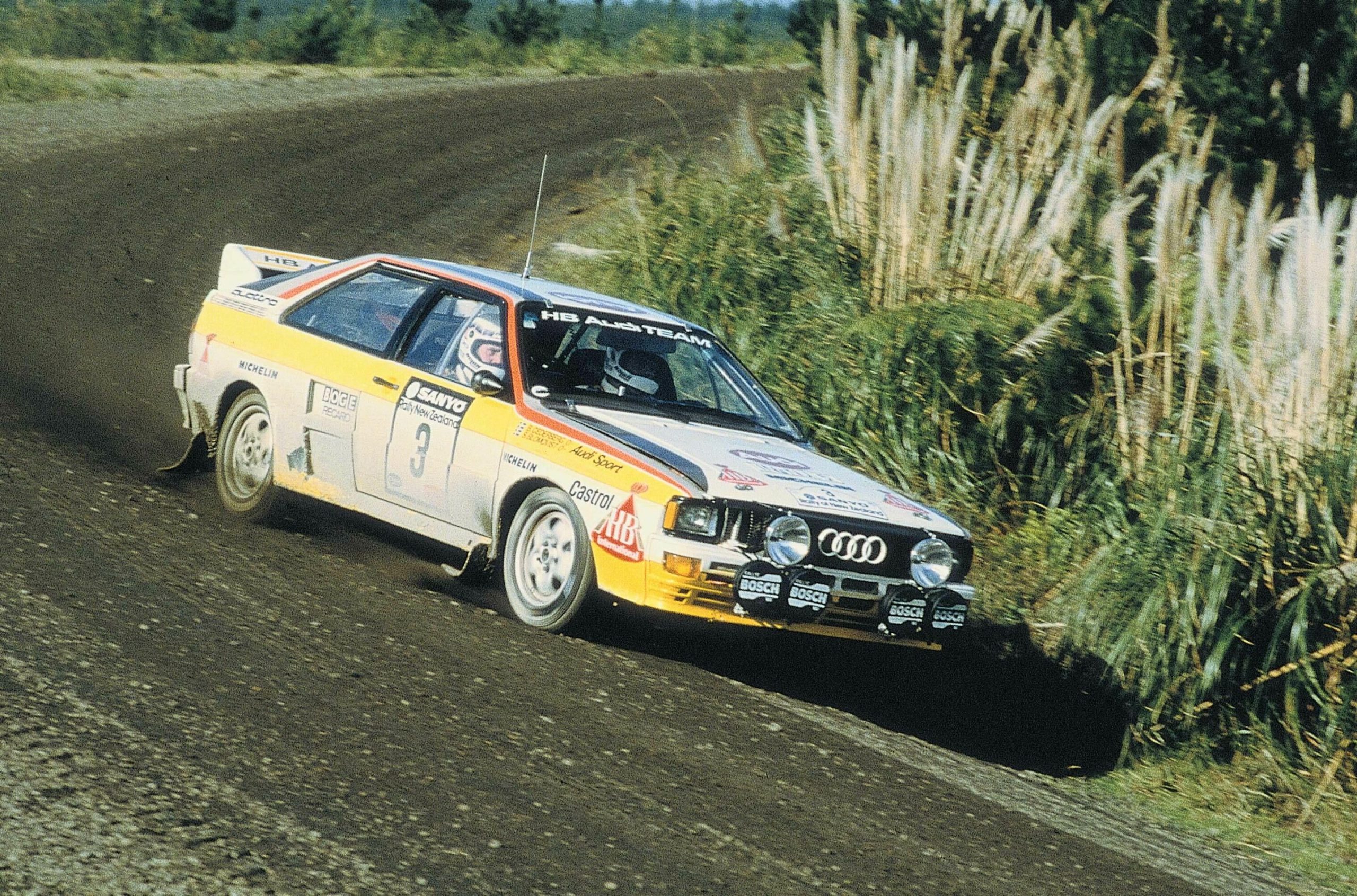 Audi Motorsport History - 1984: The most succesful year in rallying. Audi wins the Manufacturers´ and the driver titles