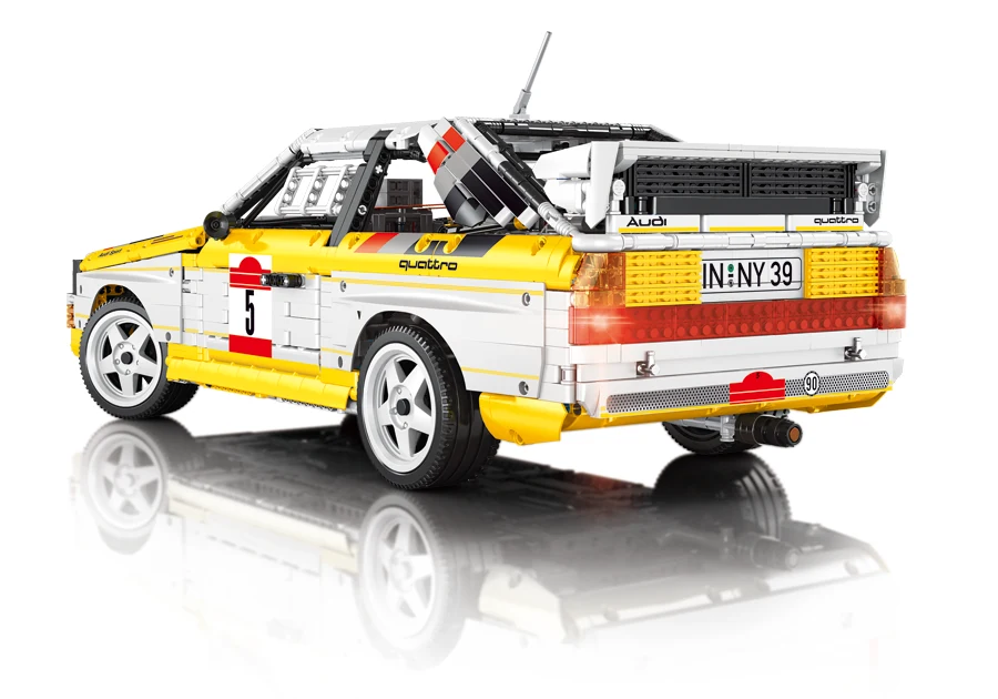Rear three-quarter view