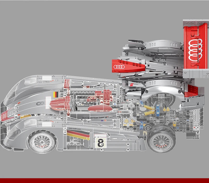 Quick-release rear bodywork