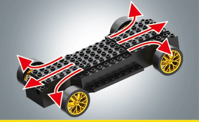 Remote-controlled chassis