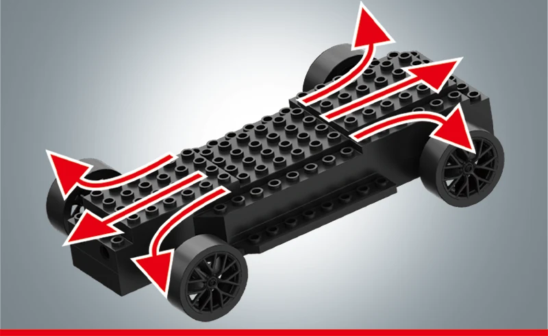 Remote-controlled chassis