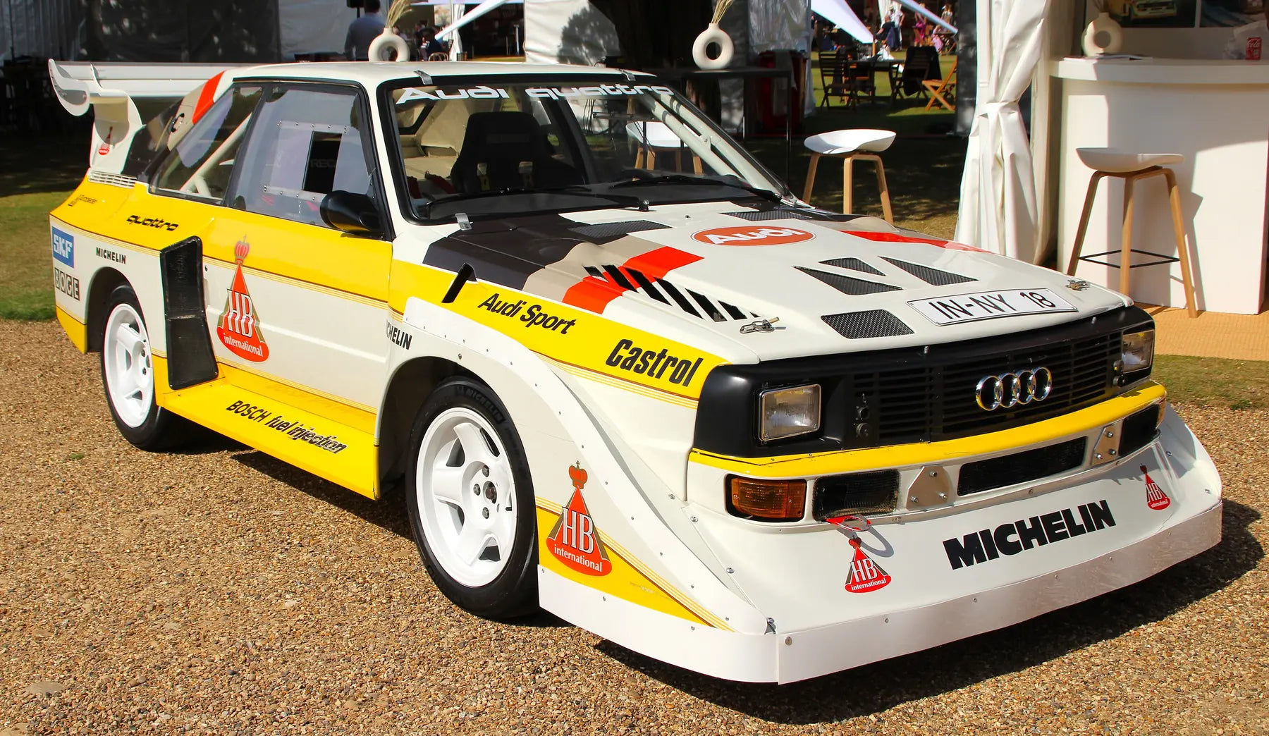 Audi Sport quattro S1 E2 rally car
